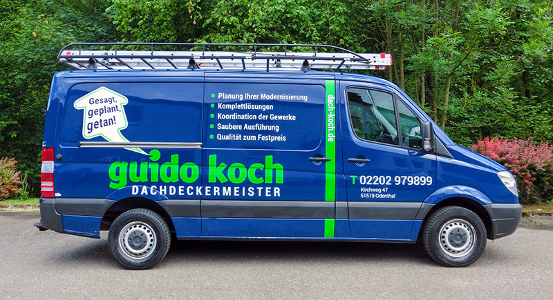 Dachdecker Koch Fuhrpark